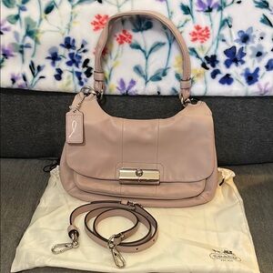 Coach Kristen Breast Cancer Awareness Shoulder Bag or crossbody bag.